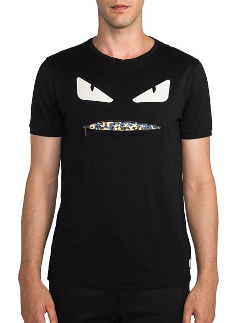 fendi t shirt with zip